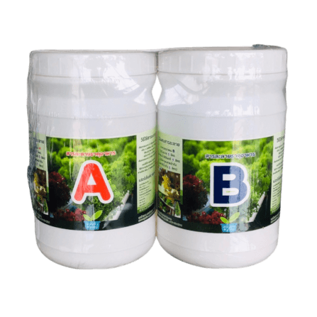 ปุ๋ยไฮโดรโปนิกส์ HYDROHOBBY AB 5 ลิตร (ชนิดผง)_0